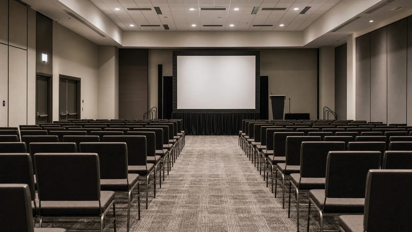 Auditorium-style Conference Hall