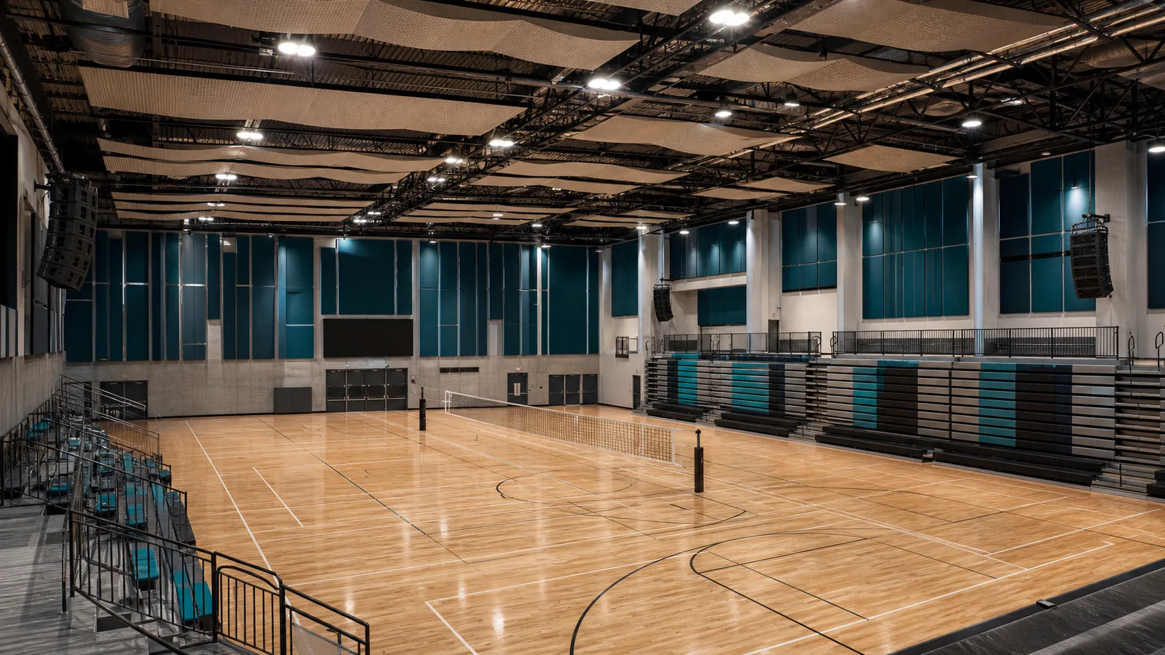 Gym Stadium multipurpose event configuration