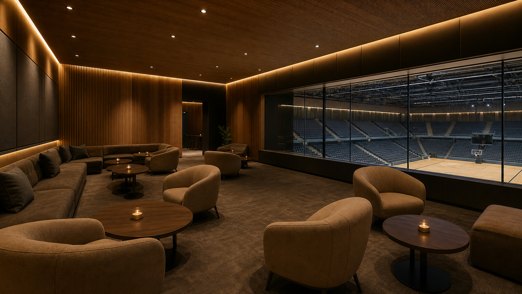 Gym Stadium VIP lounge